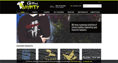 Desktop Screenshot of gettingshirty.com