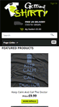 Mobile Screenshot of gettingshirty.com